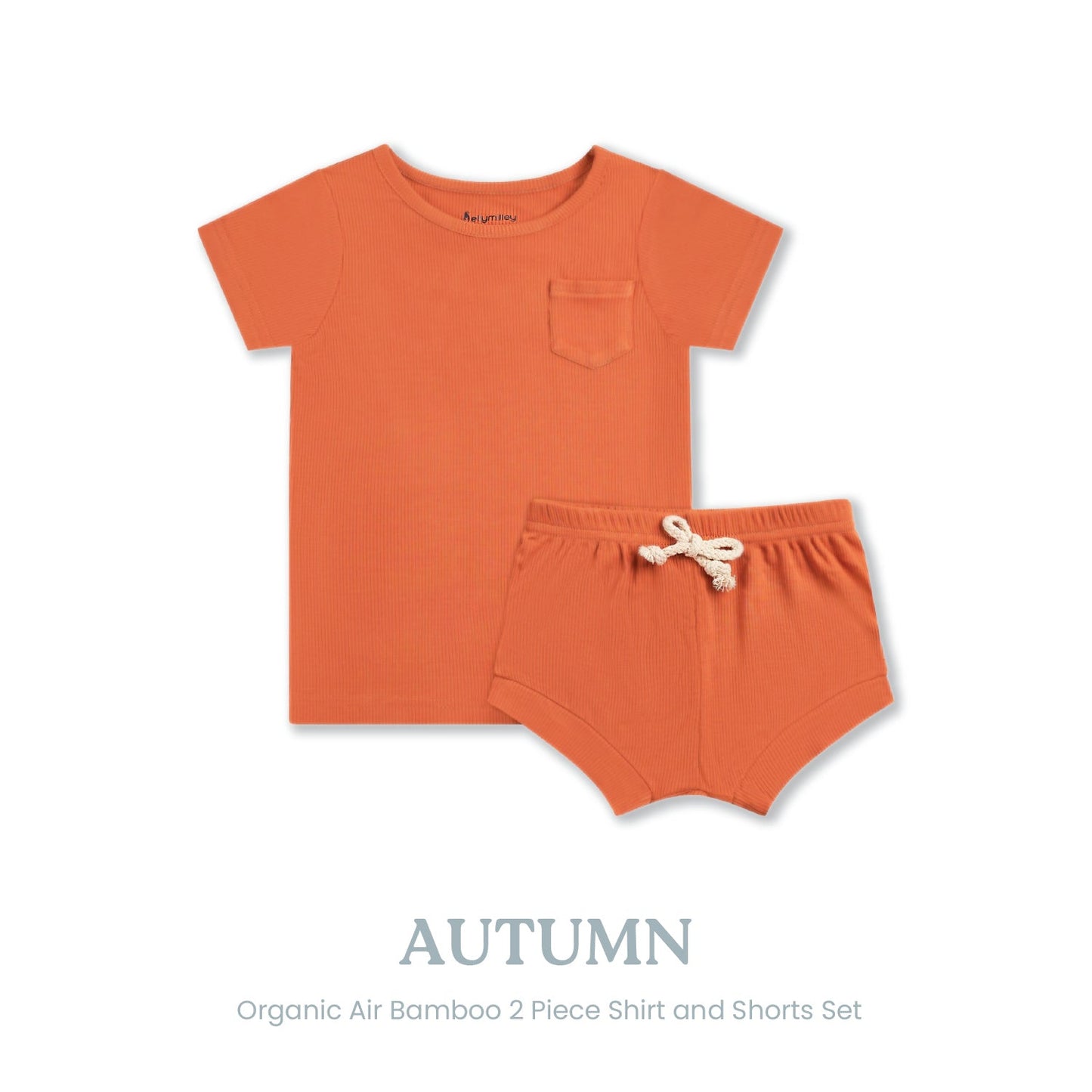 Organic Air Bamboo 2 Piece Shirt and Shorts Set