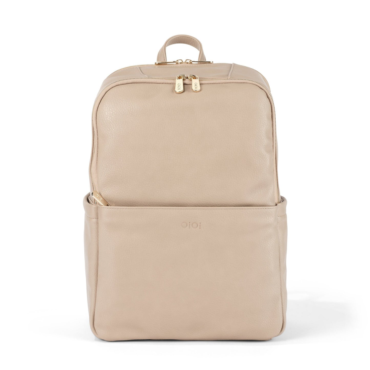 Multitasker Diaper Backpack - Oat Vegan Leather